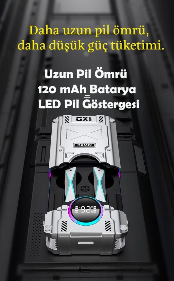 TECH MDX-08 GAME Led Işıklı Oyuncu Bluetooth Kulaklık